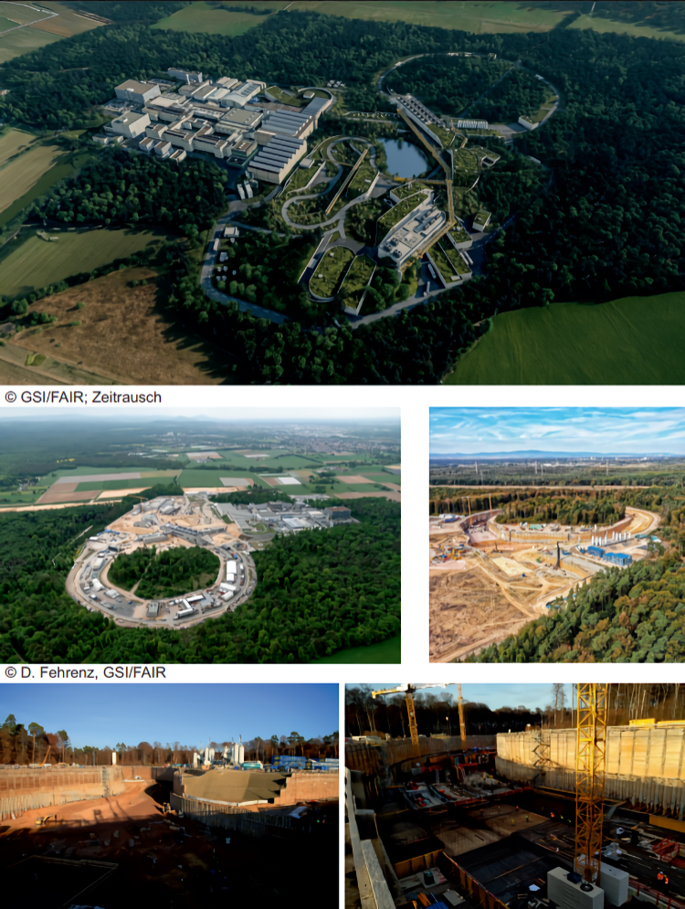 FAIR Teilchenbeschleuniger-Anlage Darmstadt